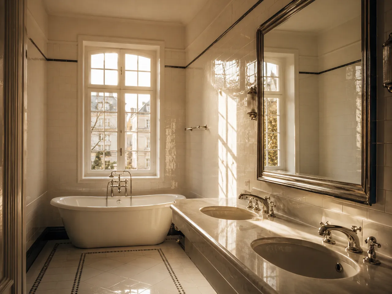Salle de bain remise à neuf après débarras