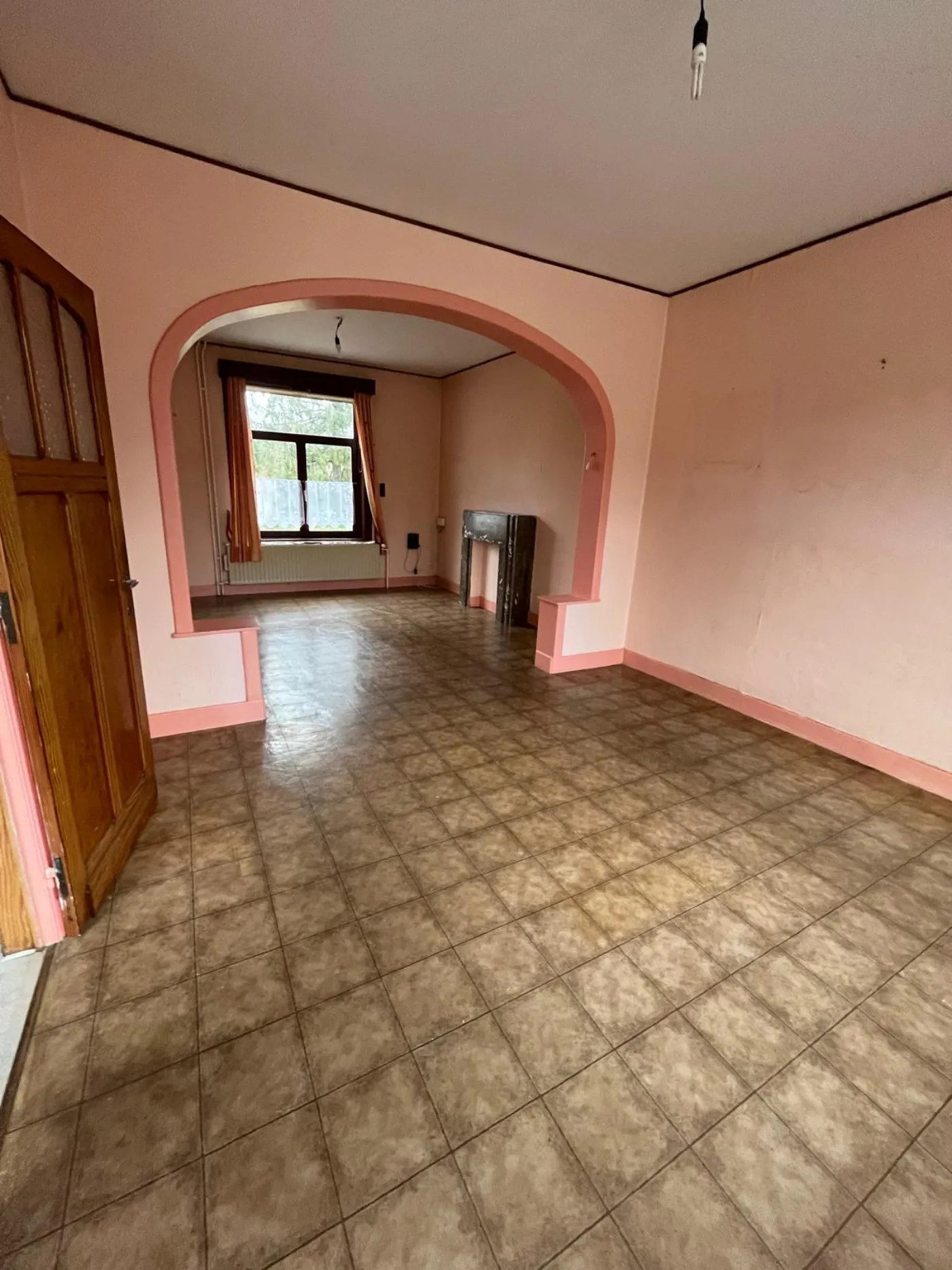 Intérieur vidé et nettoyé après intervention — chantier 1