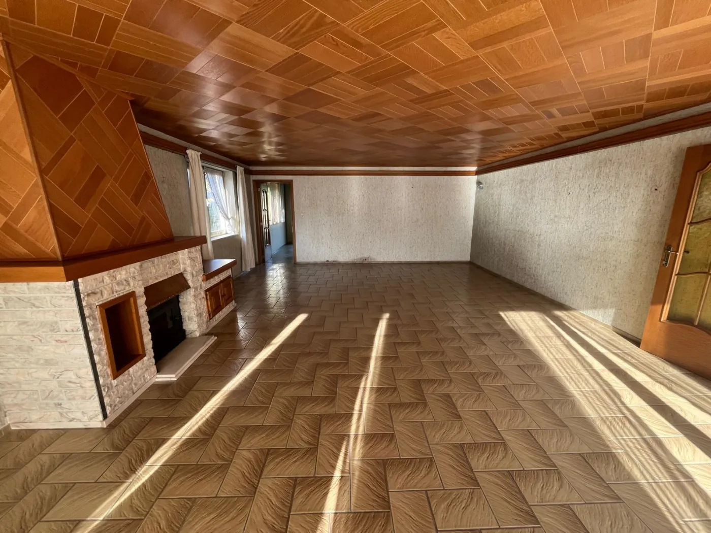 Intérieur vidé et nettoyé après intervention — chantier 6