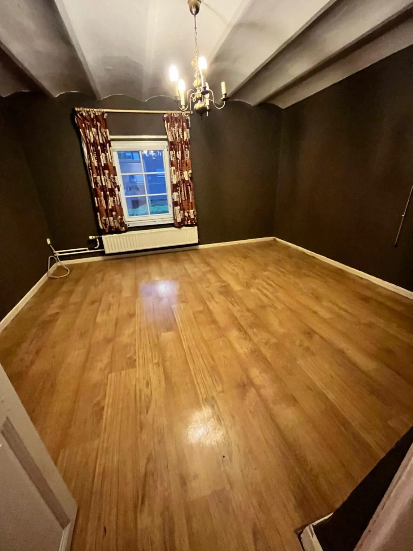 Intérieur vidé et nettoyé après intervention — chantier 7